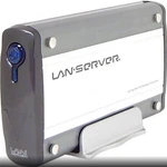 Vintage Powmax DX-3535-BU (blue) Aluminum 3.5" Ide Usb & Ethernet Lan Server New. Fixed Price $40.00.
