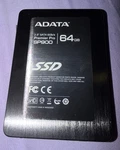 Adata SP600 64GB Sata-ssd 2.5" Laptop Hard Drive Solid State. Fixed Price $10.00.