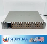 Used Trendnet TFC-1600 16-BAY Chassis Enclosure For Series Media Converter. Fixed Price $1000.00.