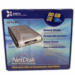 Ximeta Netdisk NDU10-80 External Hard Drive Gb Used Working. Fixed Price $19.99.
