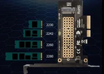 M.2 Nvme To PCI-E4.0/3 Gen Card Express Adapter Ssd. Fixed Price $10.88.