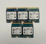 Lot Of Kioxia KBG40ZNS256G Pcie Nvme 256GB M.2 Ssd 0FWJTG Solid State Drive. Fixed Price $115.00.