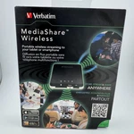 Verbatim Mediashare 98243 Portable Wireless Streaming Device New Sealed. Fixed Price $22.49.