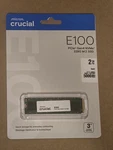 New Crucial E100 2TB M.2 Nvme Pcie GEN4 For Laptop & Desktop Internal Ssd. Fixed Price $239.00.