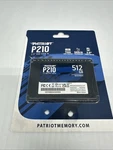 Patriot P210 2.5" 512GB Sata Iii Tlc Internal Solid State Drive (ssd). Fixed Price $89.10.