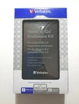 Samsung Hard Drive 250GB Verbatim Store'n'go Enclosure Kit Usb 3.0 2.5" Hdd Ssd. Fixed Price $29.12.