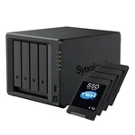 Synology DS925+ Nas 4X4TB Ssd (16TB) Gigabit 2.5G Lan RJ45 4GB Ram Ethernet. Fixed Price $2891.18.
