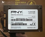 Pny CS1211 Series 120GB 2.5" Mlc Sata Iii 6GBPS SSD7SC120GCS12. Fixed Price $14.95.
