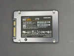 Samsung 860 Evo Ssd 2TB Drive, Internal 2.5 Inch Sata MZ-76E2T0 99% Health. Fixed Price $199.00.