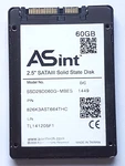 60GB Sata Iii Asint SSD25D060G Mbes 2.5" Hard Drive. Fixed Price $152.79.