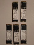 Lot Of Intel 180GB Sata M.2 100% Tested SSDSCKJF180A5. Fixed Price $70.00.