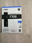 Crucial T705 Pro Series 1TB Pcie GEN5 Nvme M.2 Internal Ssd 13600MB/S. Fixed Price $240.00.