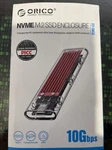 Orico Nave M.2 Ssd Hard Drive External Casing-red. Fixed Price $29.99.