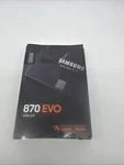 Samsung 870 Evo 500GB Sata 2.5" Internal Ssd (MZ-77E500B/AM) New Sealed. Fixed Price $135.00.