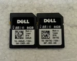 Lot Of 15 Dell GR6JR W1T9G 8GB Sd Flash Card. Fixed Price $99.73.