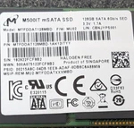 New, Micron Tech, MTFDDAT128MBD-1AK12ITYY, Ssd 128GB Msata Mlc Sataiii 3.3V. Fixed Price $100.00.