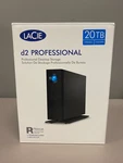 Lacie D2 Professional Desktop Drive, 20TB. Fixed Price $650.00.