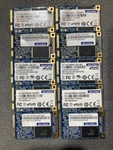 (lot Of 10) Advantech Industrial 128GB Msata Ssd SQF-SMSM4-128G-S9C 100% Health. Fixed Price $298.00.
