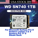 Wd SN740 1TB M.2 2230 Ssd Nvme Pcie For Steam Deck Asus Rog Flow Surface Pro 9. Fixed Price $199.67.