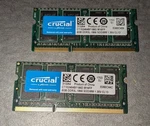 Crucial Micron DDR3-1866 Sodimm 8GB 204-PIN CT102464BF186D. Fixed Price $17.50.