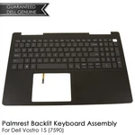 New Dell Oem Vostro 15 7590 Palmrest Backlit Keyboard Assembly No Tp Wnttj F5WFC. Fixed Price $57.99.