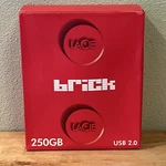 Lacie Brick External Hard Drive 250GB New In Open Box. Fixed Price $99.95.