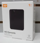 Western Digital Wd Elements 1TB Usb 3.0 Portable External Hard Drive - Blac. Fixed Price $74.50.