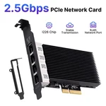 Intel I226-V 2.5GBPS Pcie Network Card Gigabit Lan Adapter Nic RJ45 Port Nas. Fixed Price $63.98.