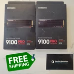 Samsung 9100 Pro W/ Heatsink Ssd 2TB Speeds Up-to 14,700MB/S For Pcs And Laptop. Fixed Price $523.63.