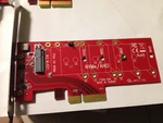 ...startech.com PEX4M2E1 M.2 Adapter Nvme/achi...used. Fixed Price $11.00.