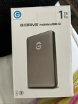 G-technology G-drive Mobile USB-3.0 Portable Hard 1TB Black. Fixed Price $48.00.