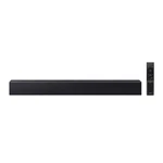 Samsung B-series HW-B400F 2.0 Channel Soundbar With Built In Subwoofer Black. Fixed Price $109.95.