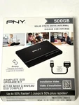 Pny 500GB Internal 2.5" (SSD7CS900-500KIT-RB) Solid State Drive. New!. Fixed Price $69.95.