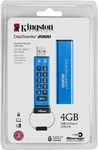 Kingston Technology DT2000/4 Gb Data Traveler Encrypted Usb 3.0 With Keypad. Fixed Price $38.00.