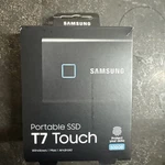 Samsung T7 Touch 500GB, External (MUPC500KWW) Solid State Drive. Fixed Price $220.00.
