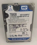 Tested Clean Western Digital 5400RPM 750GB WD7500BPVT Sata Ii Hdd Hard Drive. Fixed Price $14.54.