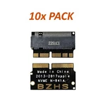 10 Pack Macbook Pro Air 2013-2017 M.2 Nvme Ssd To Apple Adapter Convert. Fixed Price $29.69.