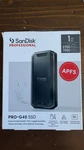 Sandisk PRO-G40 1TB Nvme Usb-c Portable External Ssd (SDPS31H-001T-GBCND). Fixed Price $250.00.