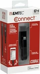 New Emtec Connect ICOBRA2 64GB Black Usb 2IN1 Flash Drive For Iphone 7+/6+/6S/5C. Fixed Price $22.75.