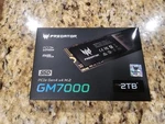 Acer Predator GM7000 2TB Nvme GEN4 Ssd - 7400MB/S. Fixed Price $269.99.