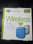 Seagate Wireless Mobile Storage 500GB 1AYBA5. Fixed Price $60.00.