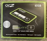 Agility 60GB 2.5" Solid State Drive OCZSSD2-2AGTE60G. Fixed Price $79.95.