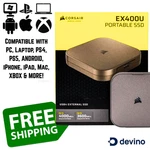 Corsair EX400U 1TB 2TB 4TB 4000MB/S Portable External Usbc Ssd Magsafe Mac Ios. Fixed Price $236.30.