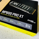 Corsair 8TB MP600 Pro Xt GEN4 Pcie M.2 Nvme Ssd - Detachable Heatsink. Fixed Price $1299.95.