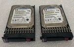 Lot Of 2X Hp 438628-002 DG146A3516 146GB 10K Rpm 16MB Sas 2.5" Hard Drive W/tray. Fixed Price $29.01.