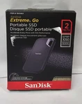 Sandisk Nvme Extreme Go Portable 2TB External Ssd 3.2 Gen Usb-c. Fixed Price $269.99.