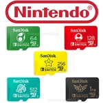 Sandisk Micro Sd Card Memory 64GB 128GB 256GB 512GB Nintendo Switch & Lite Lot. Fixed Price $29.90.