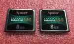 Apacer, Industrial Grade AP-CF008GR9NS-NRA, Two CF5 8GB Cards, Clean, Formated.. Fixed Price $12.00.