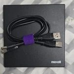 Maxell External Usb Dvd-rw Cd-rw Drive Black. Fixed Price $25.00.