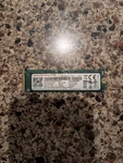 Union Memory 256GB Nvme M.2 Solid State Drive RPIRJ256VME2MWD Pcie GEN3. Fixed Price $25.99.